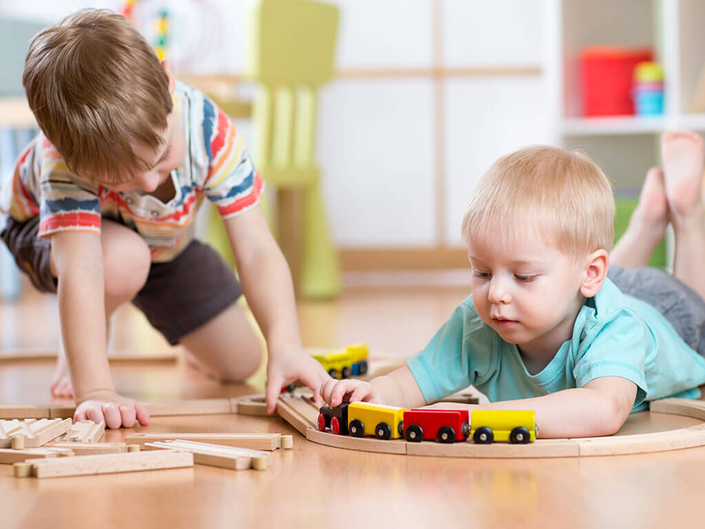 Kinderbetreuung im Fitnessland